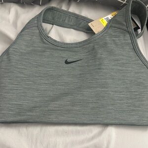 Nike Women's Heathered Gray Sports Bra